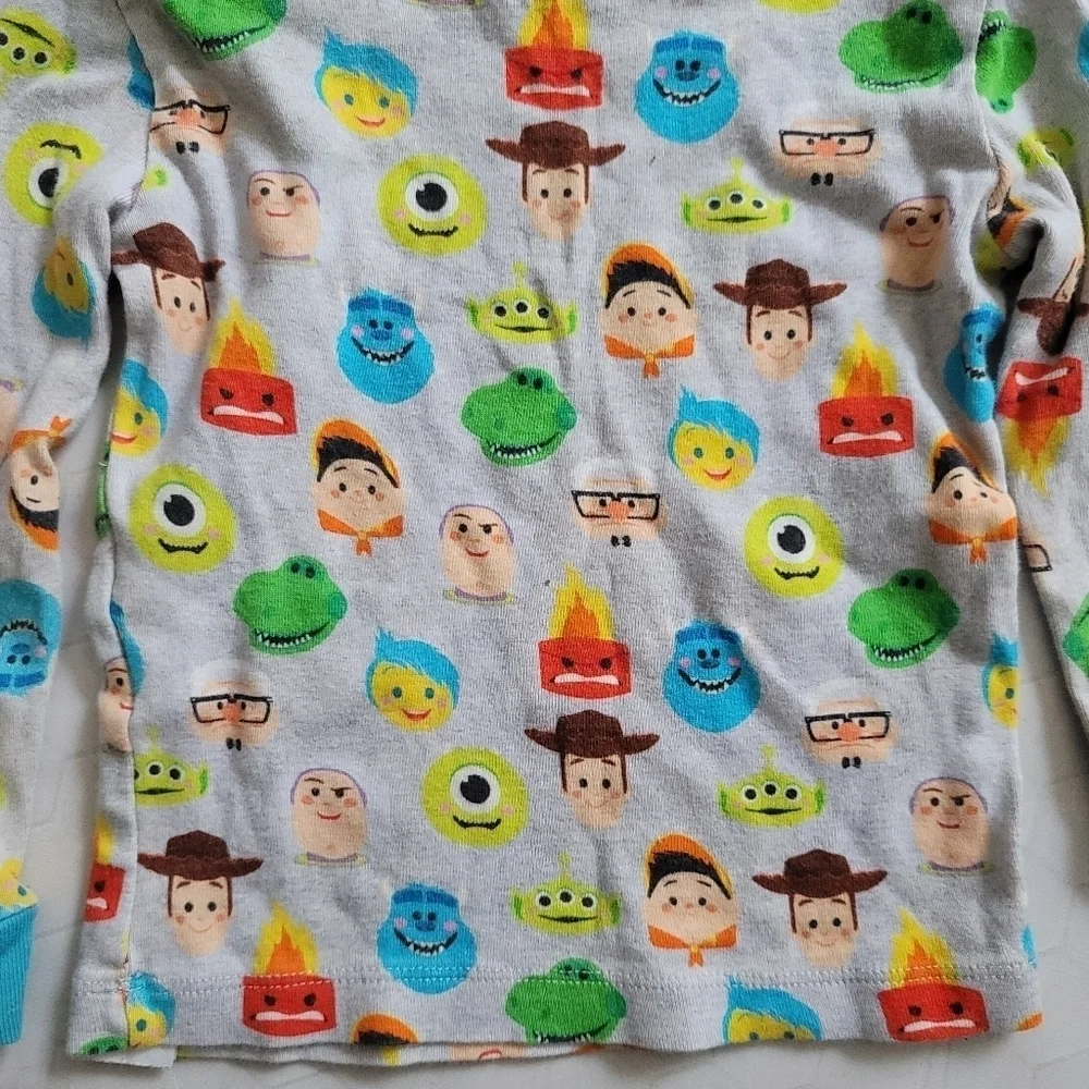 Disney Baby 18-24 Months Pixar Character Pajama Long Sleeve Pants Set